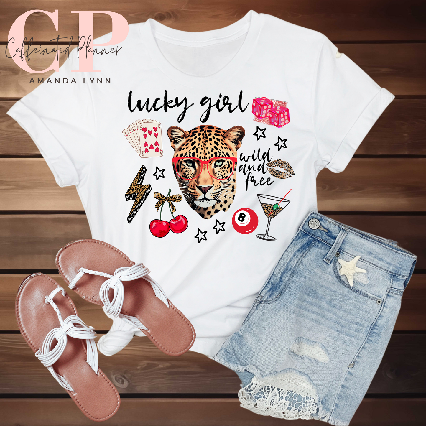Lucky girl, wild & free // Digital Download Only