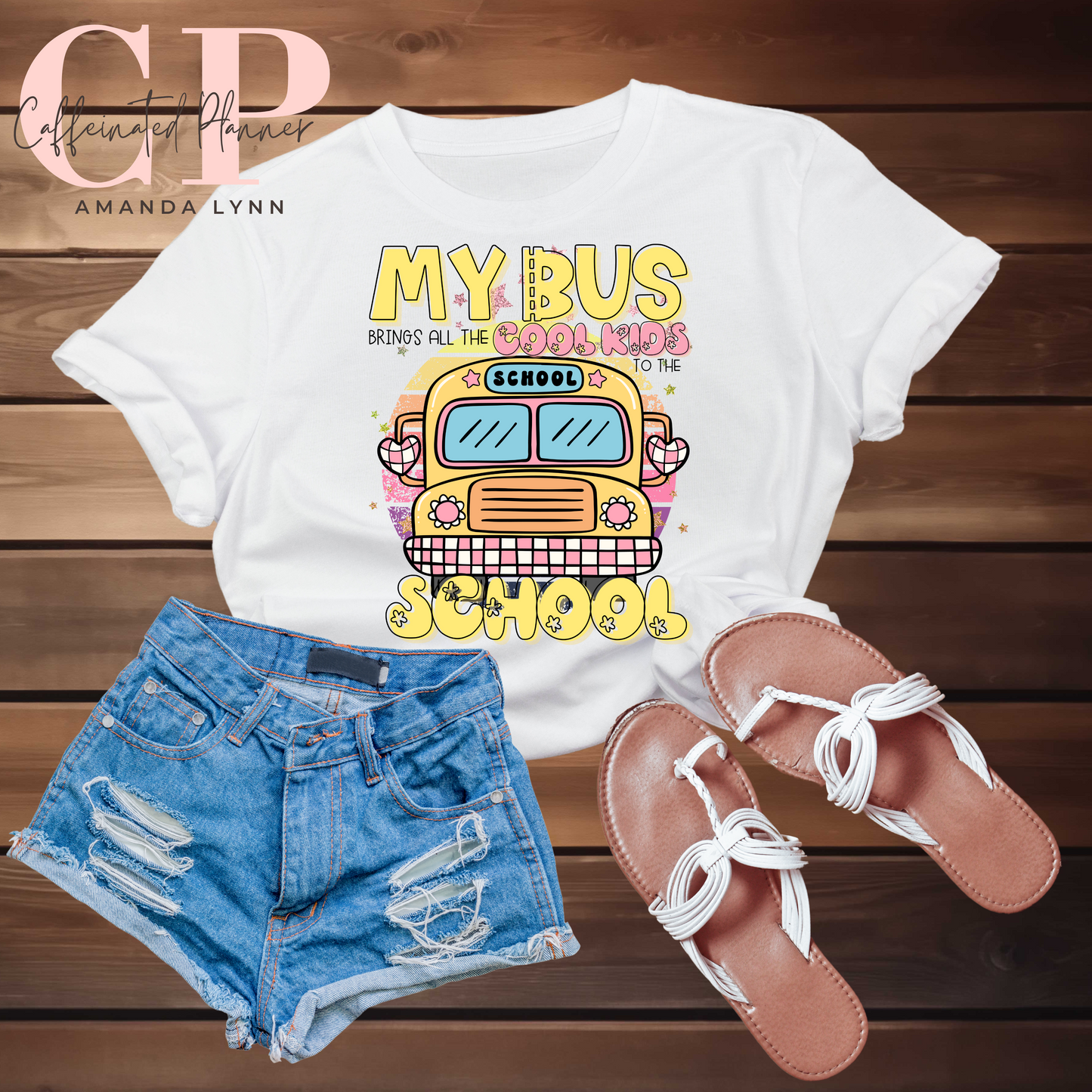 My bus brings all the kids to the school // Digital Download Only