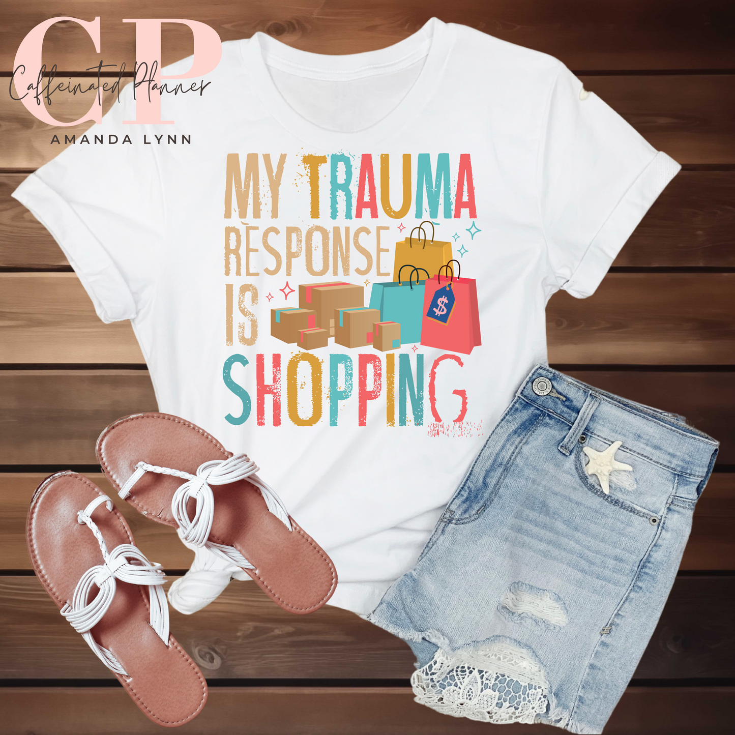 My Trauma Response is Shopping (2 Design Options) // Digital Download Only
