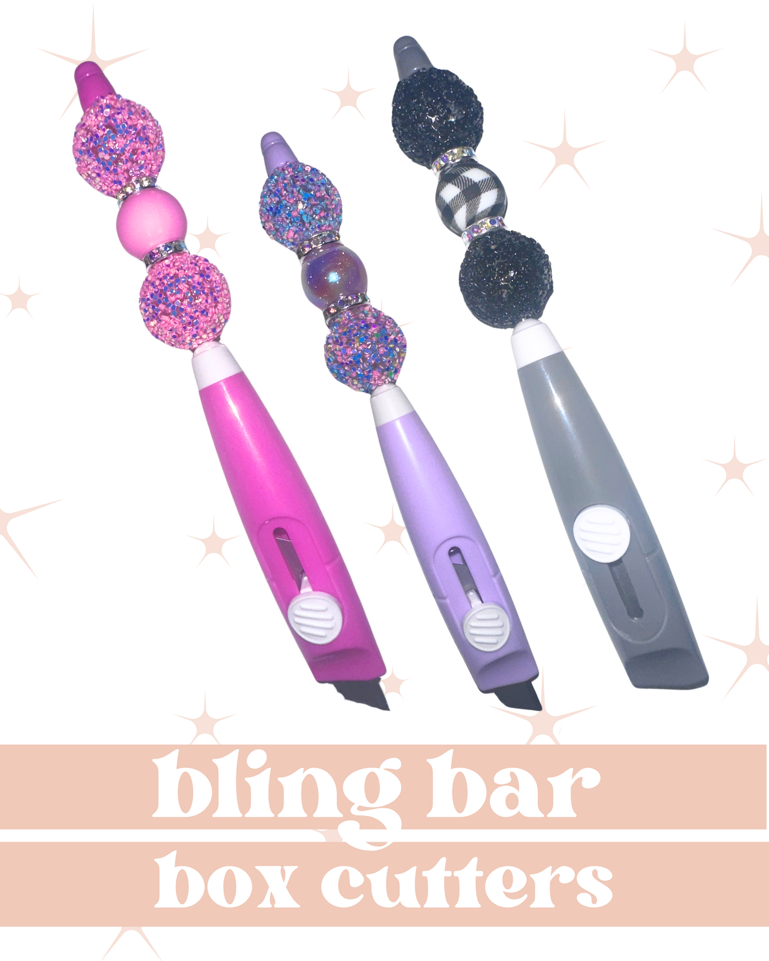 Blinged Box Cutters