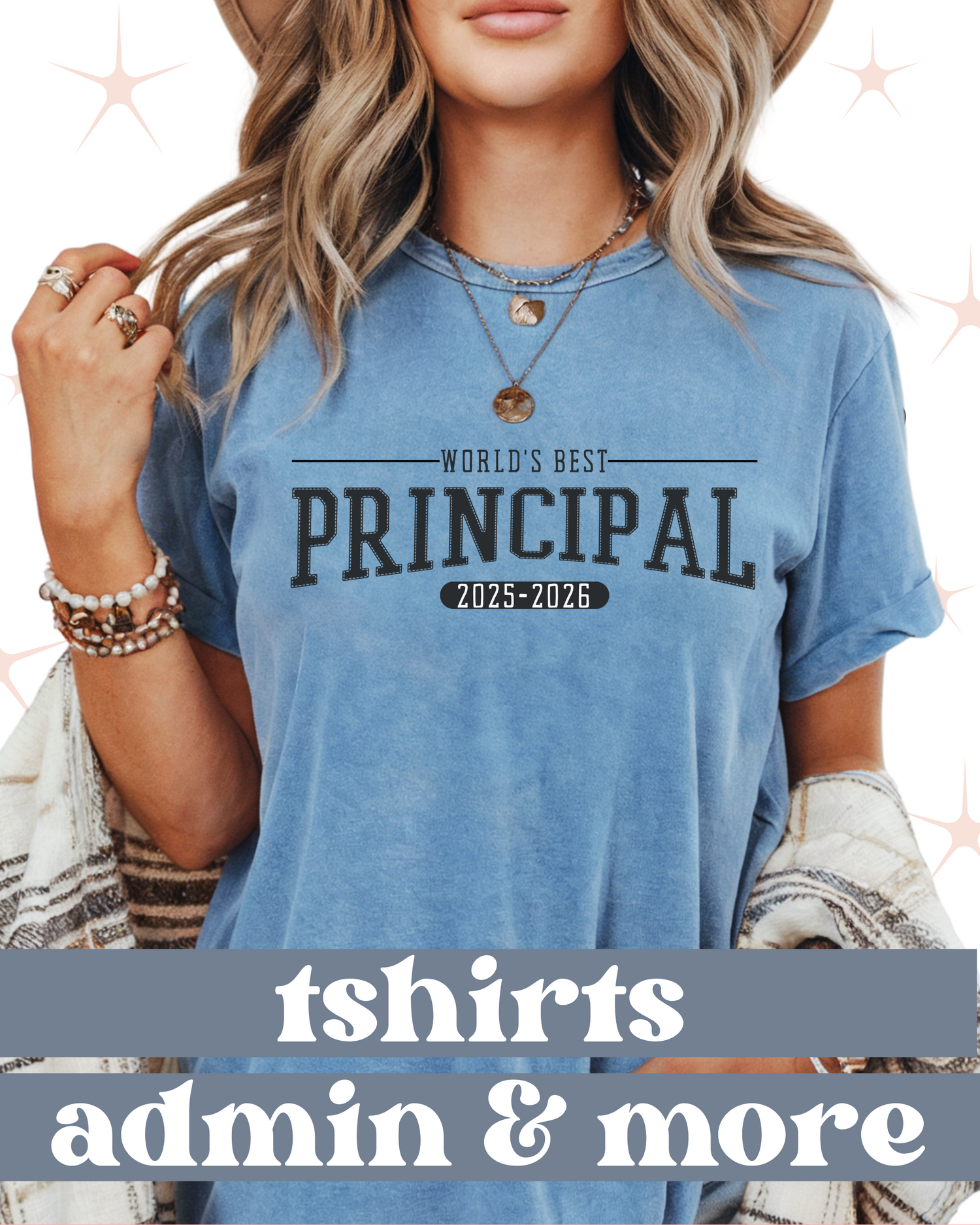 Admin & Support Staff Tees