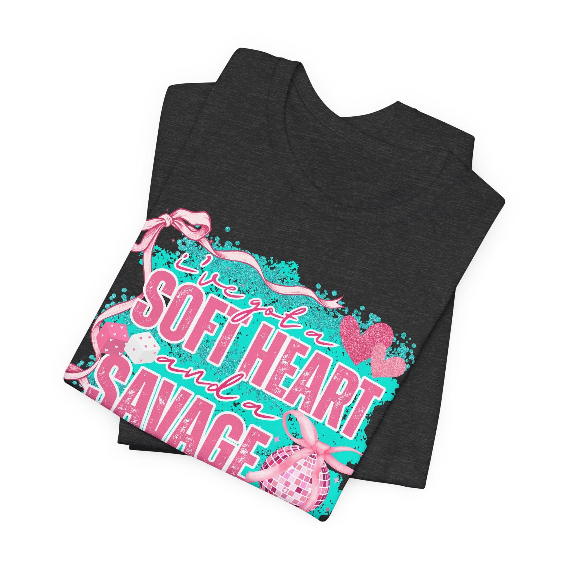 Savage Mouth Graphic Tee - Soft Hearted Apparel, Unisex T-Shirt, Trendy Casual Wear, Fun Gift for Friends, Statement Top