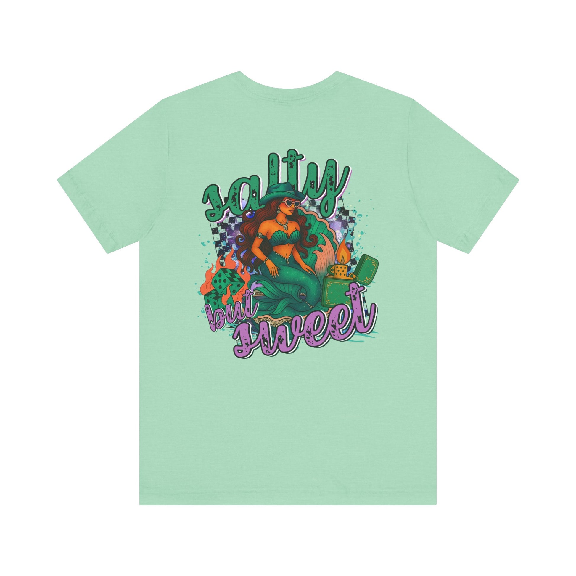 Short Sleeve Tee - Western Mermaid Baddie Design