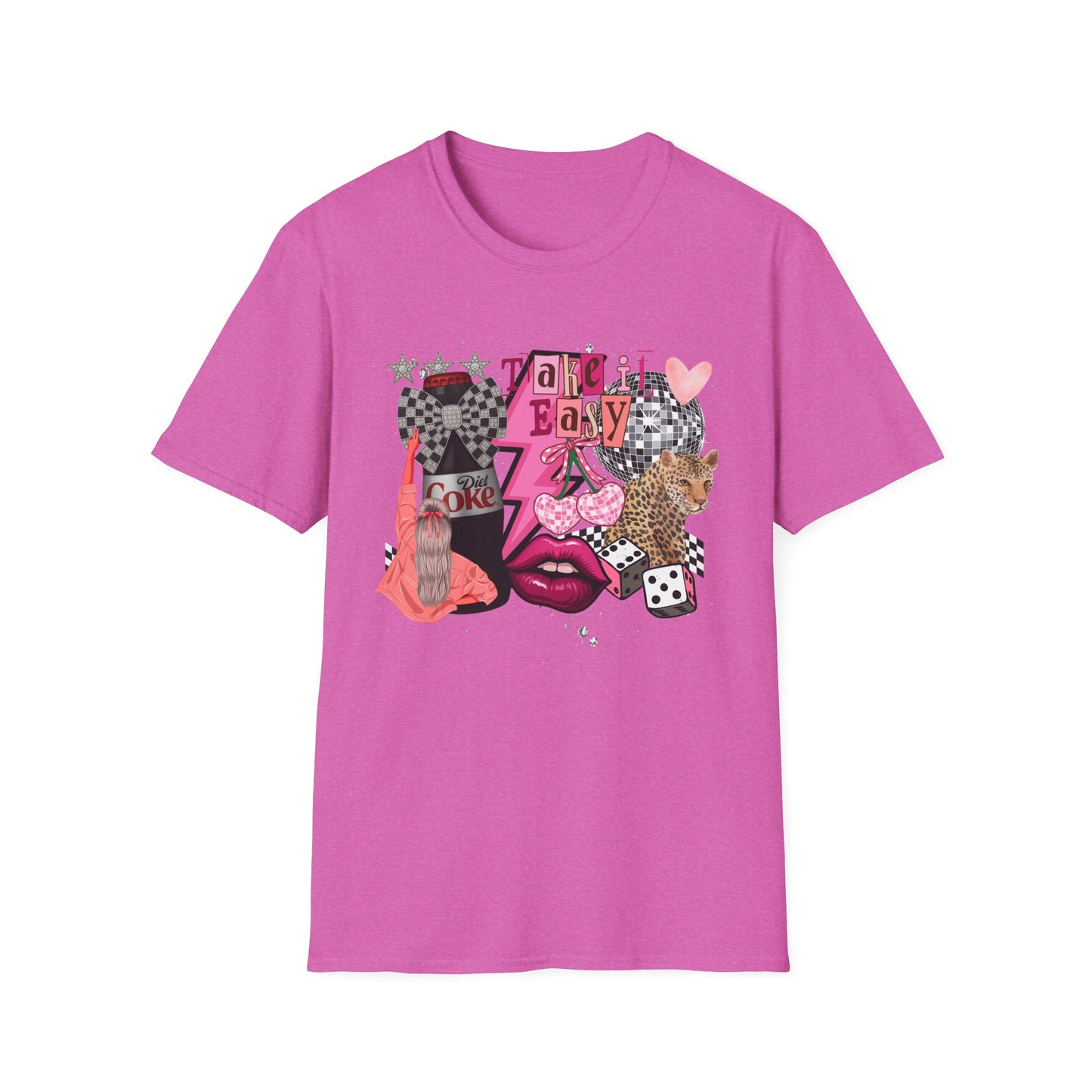 Diet Coke Collage // Soft Gildan Unisex Tee
