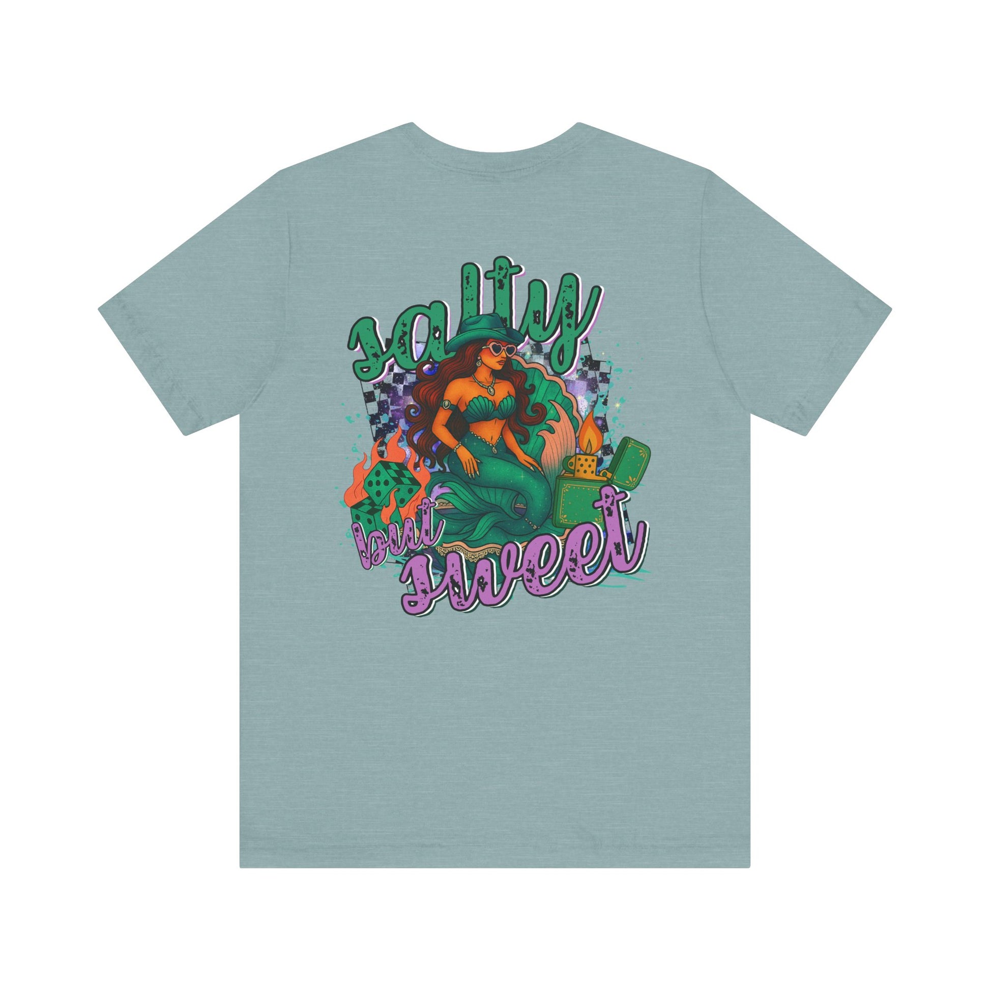 Short Sleeve Tee - Western Mermaid Baddie Design