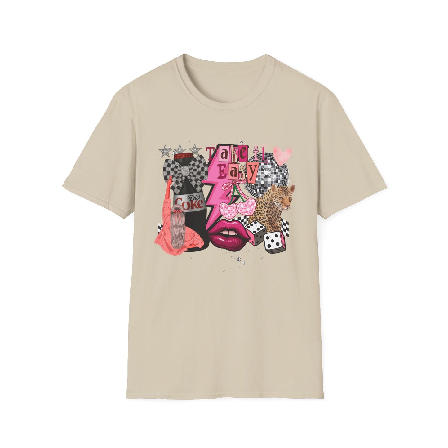 Diet Coke Collage // Soft Gildan Unisex Tee