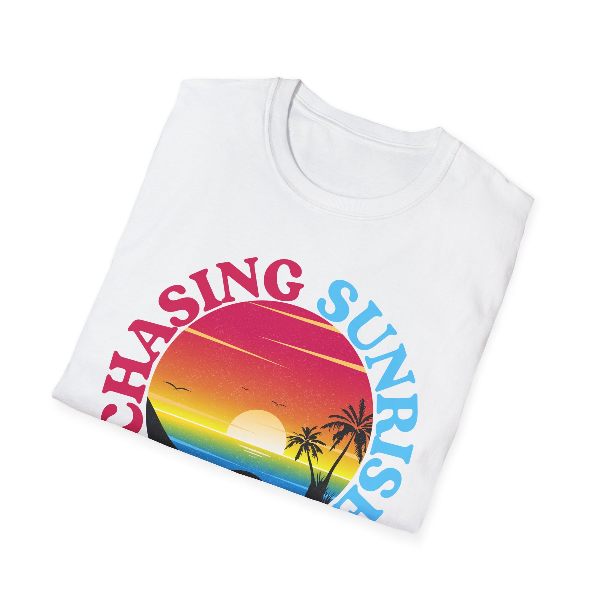 Chasing Sunrise, Finding Peace Unisex T-Shirt