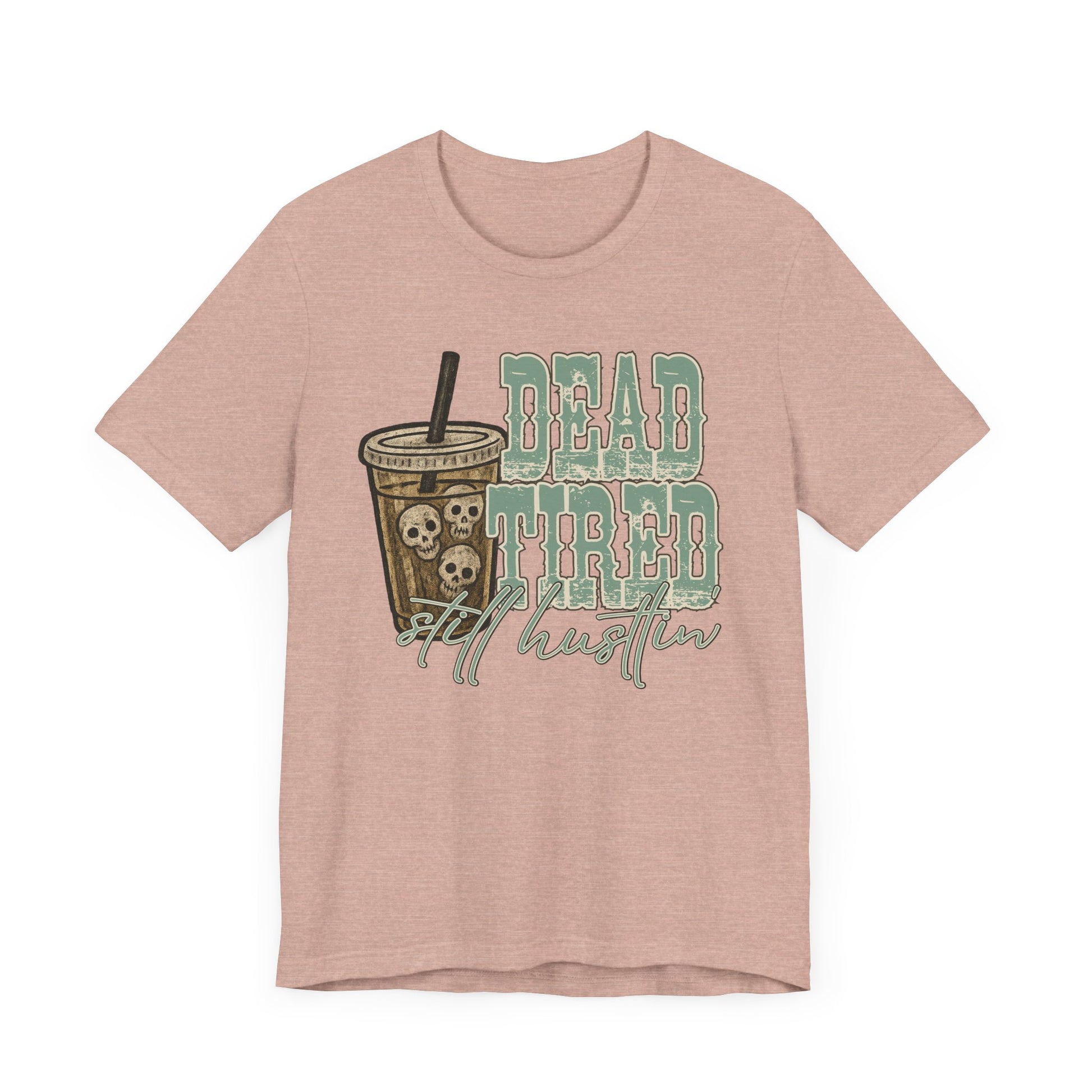 Skeleton Head Iced Coffee Unisex Tee