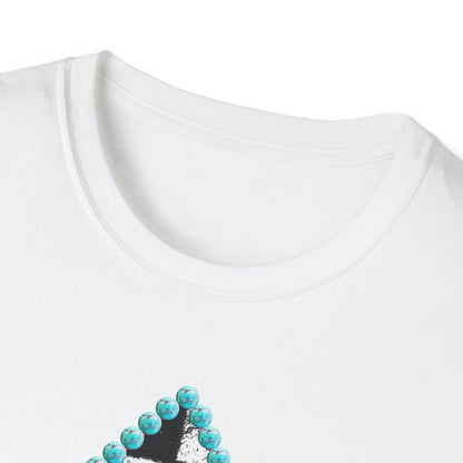 Teacher Checkered Spades T-Shirt