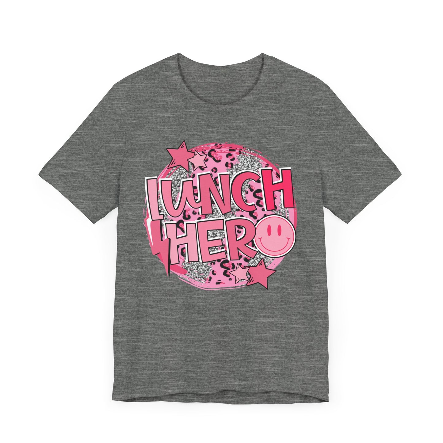 Lunch Hero Unisex Tee - Cafeteria Staff Shirt * Front Design Only