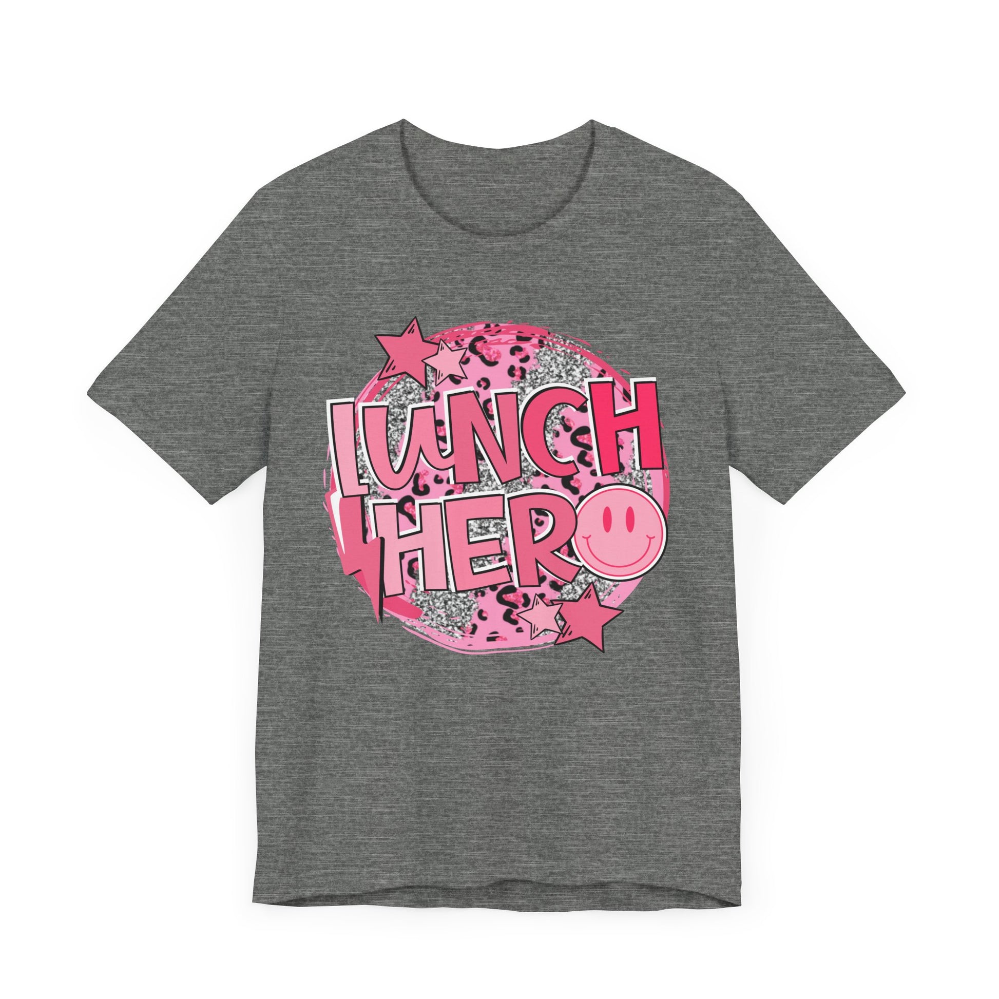 Lunch Hero Unisex Tee - Cafeteria Staff Shirt * Front Design Only