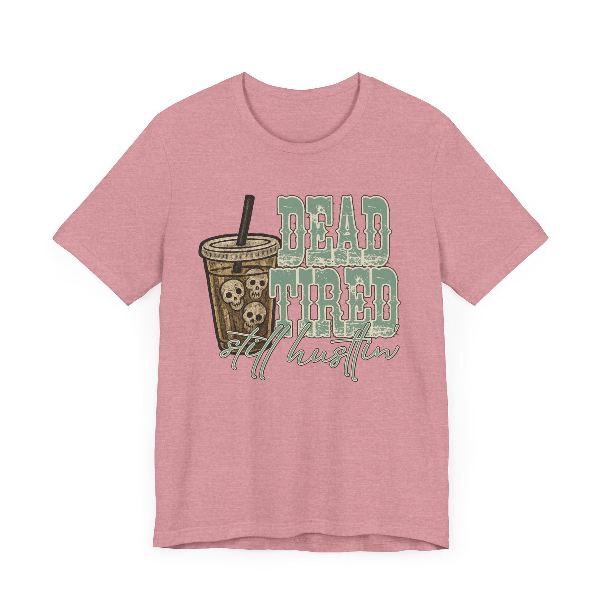 Skeleton Head Iced Coffee Unisex Tee