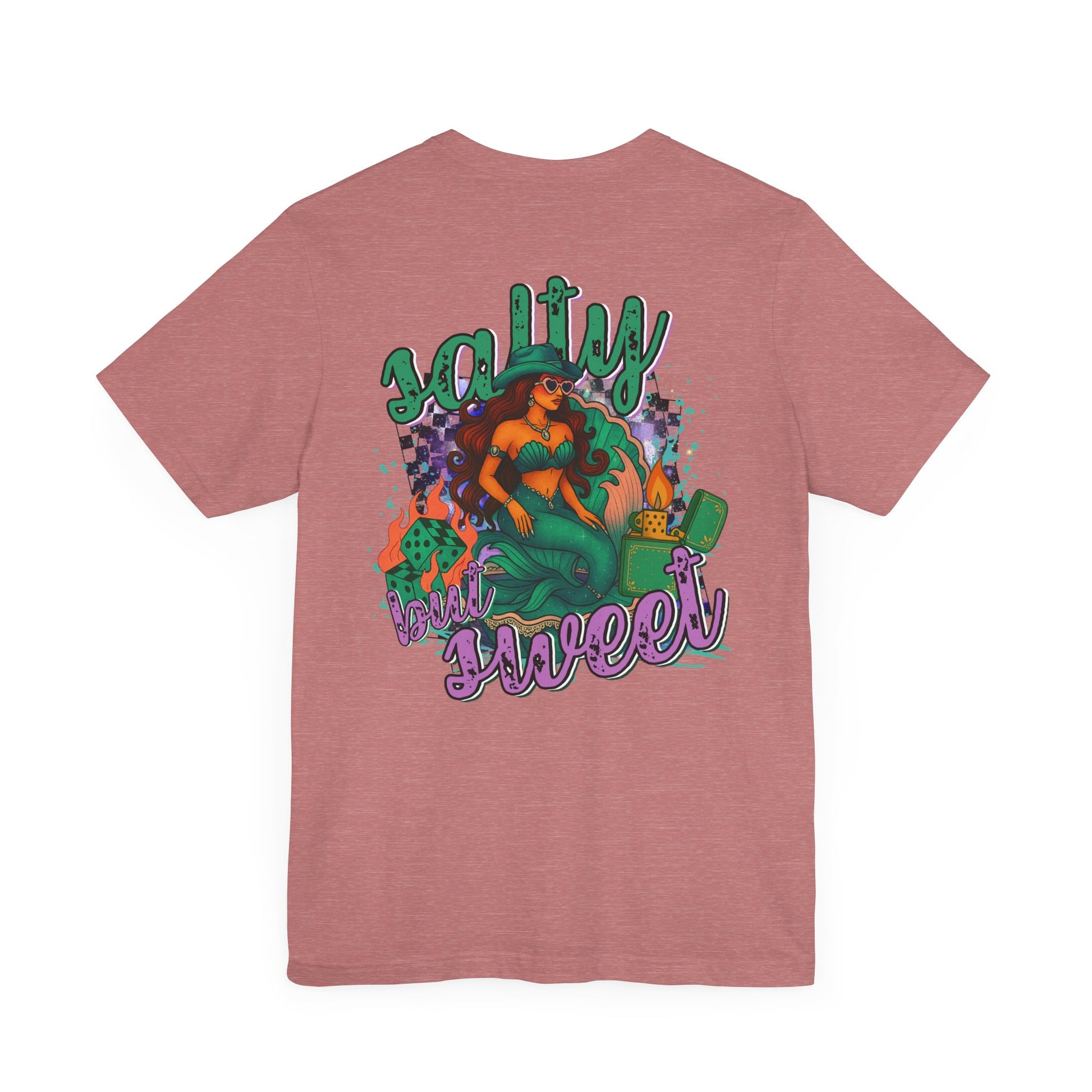 Short Sleeve Tee - Western Mermaid Baddie Design