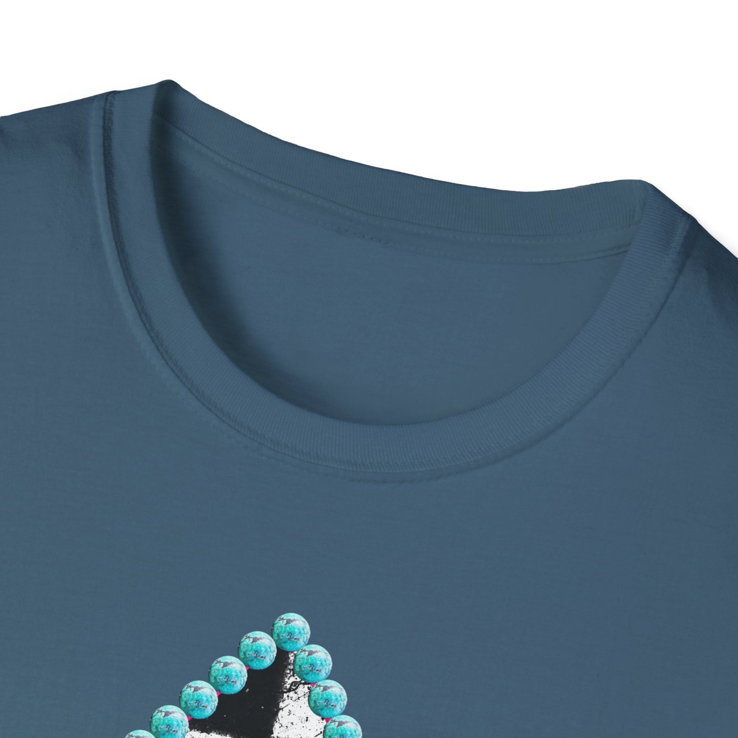 Social Worker Checkered Spades T-Shirt