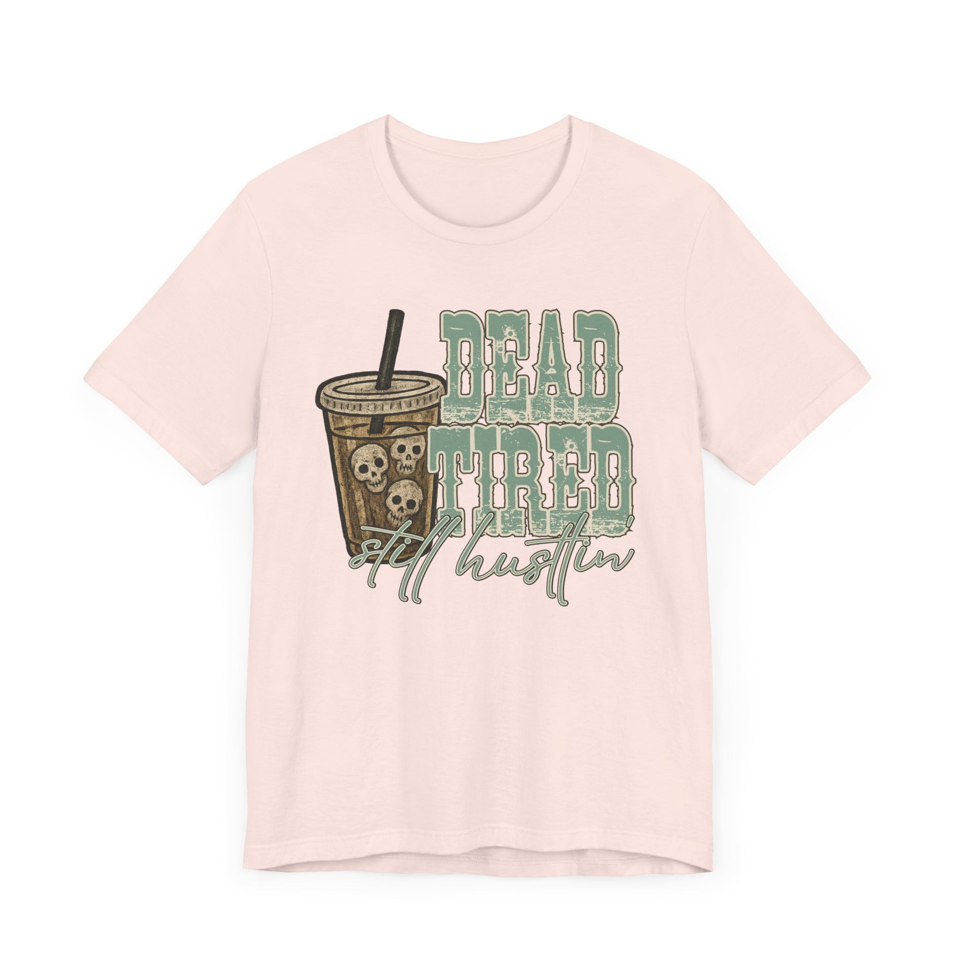 Skeleton Head Iced Coffee Unisex Tee