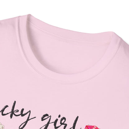 Leopard Lucky Girl T-Shirt
