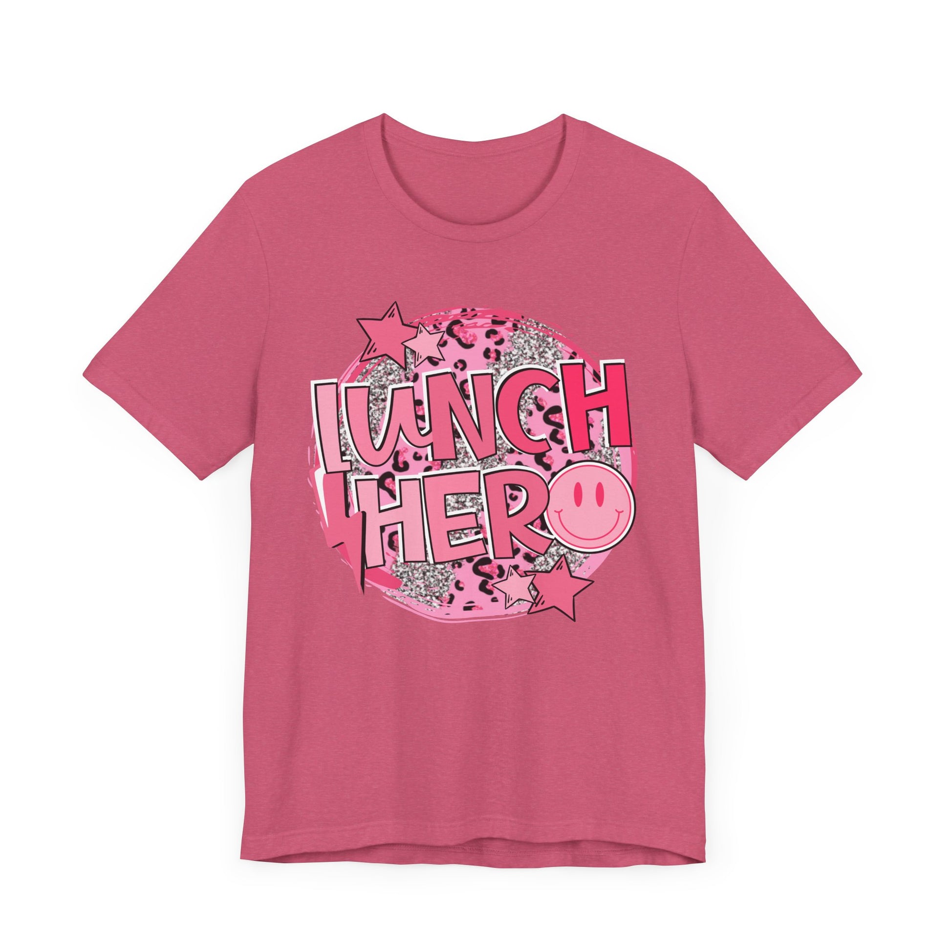 Lunch Hero Unisex Tee - Cafeteria Staff Shirt * Front Design Only