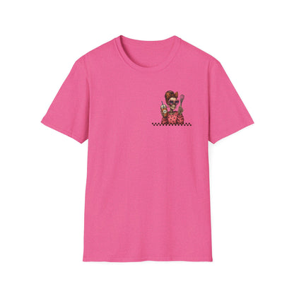 Lunch Lady Unisex T-Shirt - Running on Iced Coffee & School Lunch Schedules