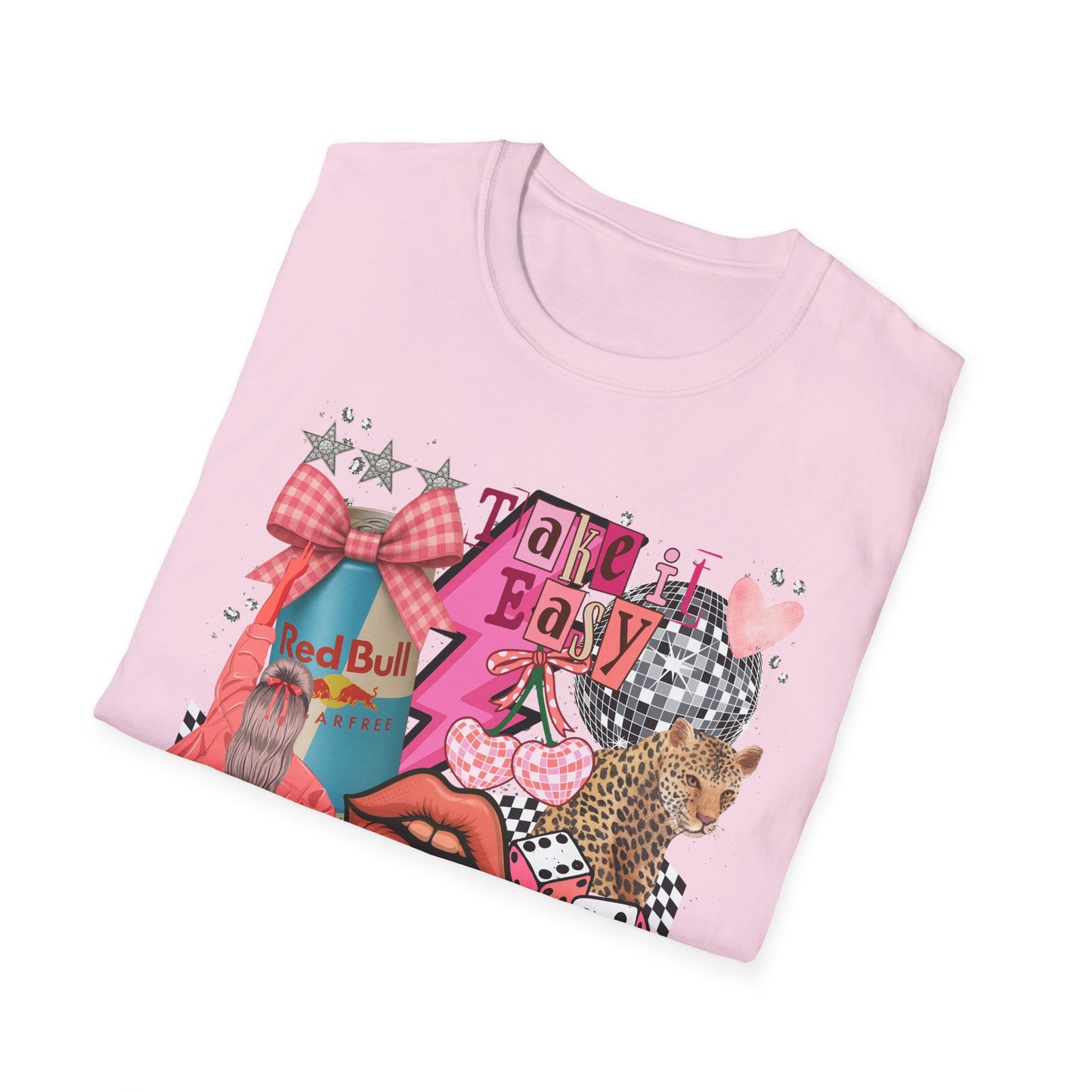 Sugar Free Red Bull Collage Unisex T-Shirt