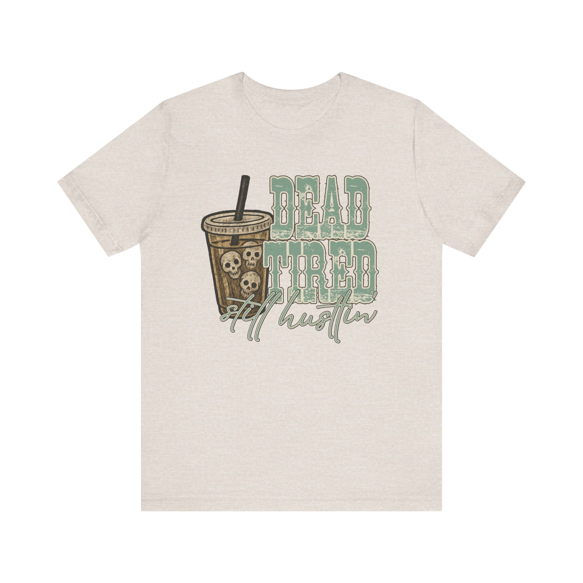 Skeleton Head Iced Coffee Unisex Tee
