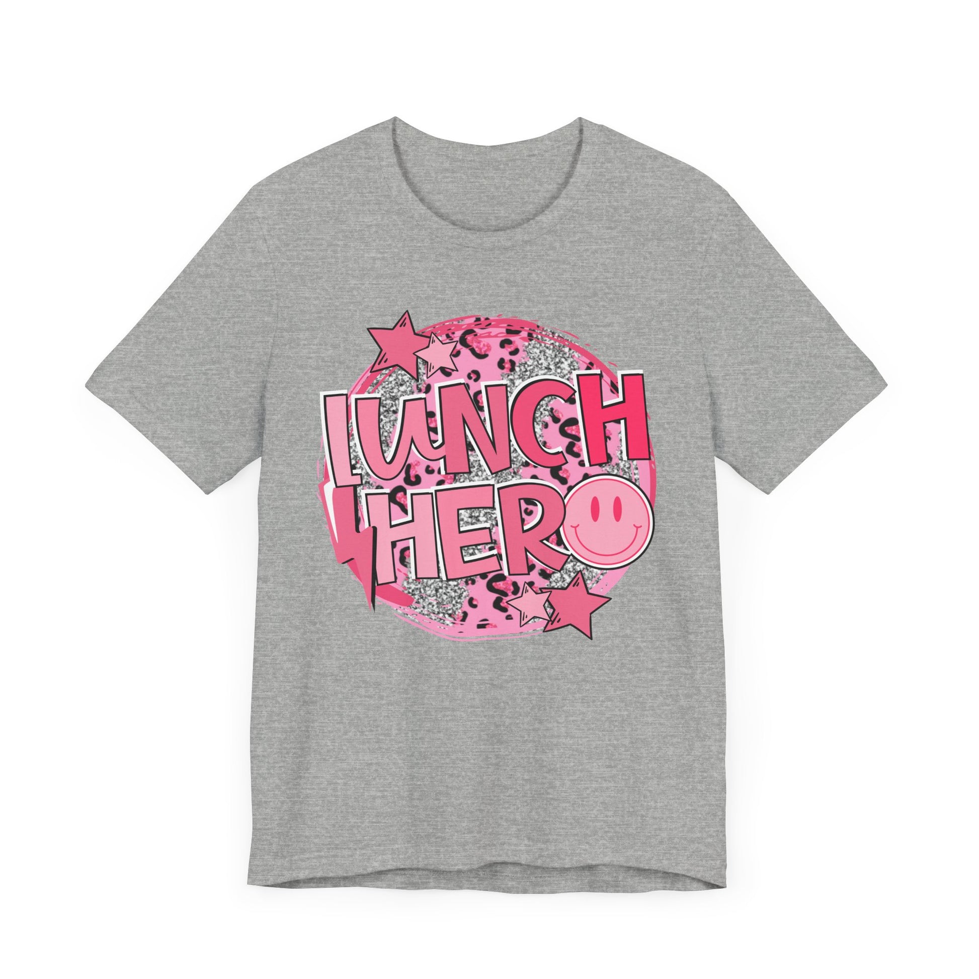 Lunch Hero Unisex Tee - Cafeteria Staff Shirt * Front Design Only