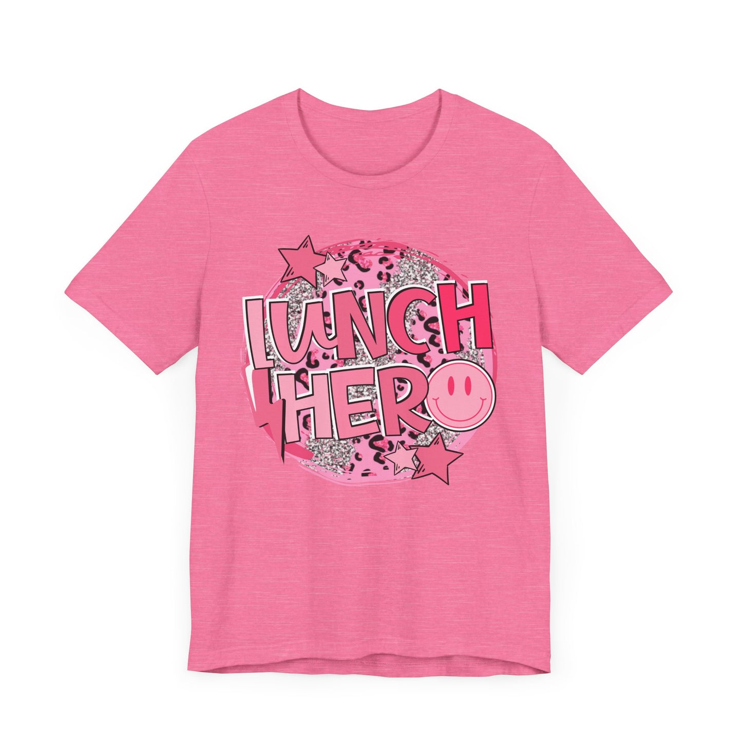 Lunch Hero Unisex Tee - Cafeteria Staff Shirt * Front Design Only