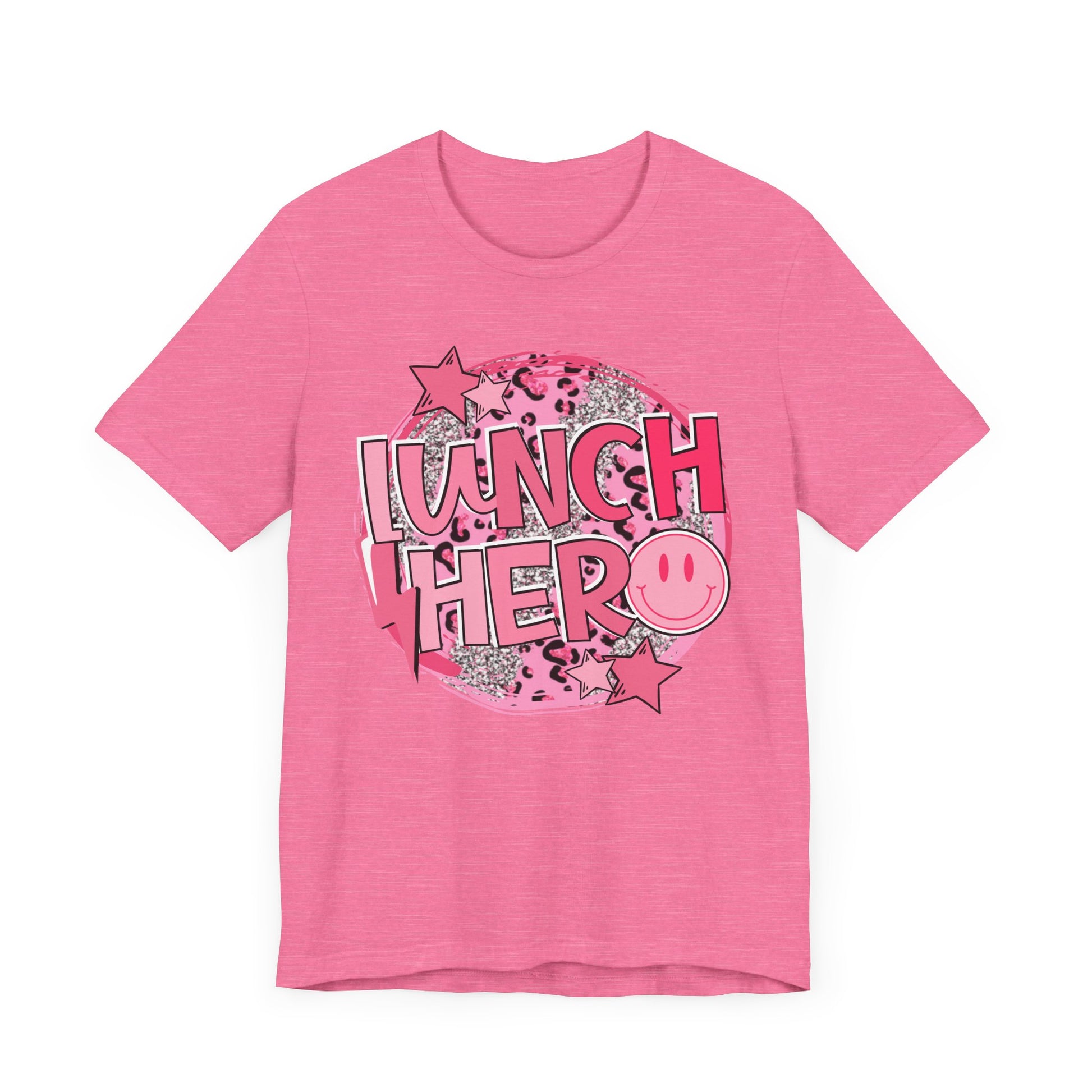 Lunch Hero Unisex Tee - Cafeteria Staff Shirt * Front Design Only