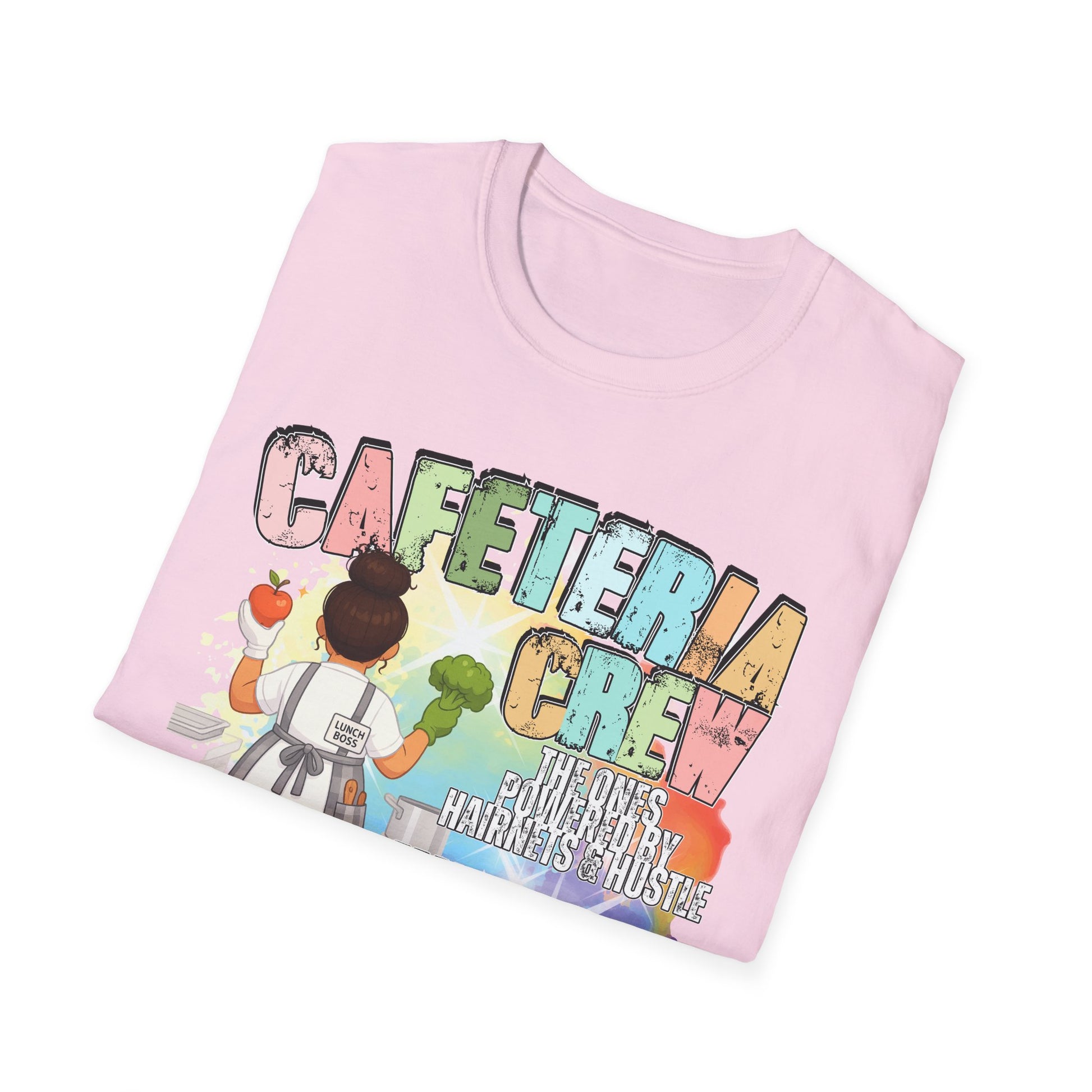Cafeteria Crew for School Staff - Don't Forget Your Fruits and Vegetables * Front Design Only