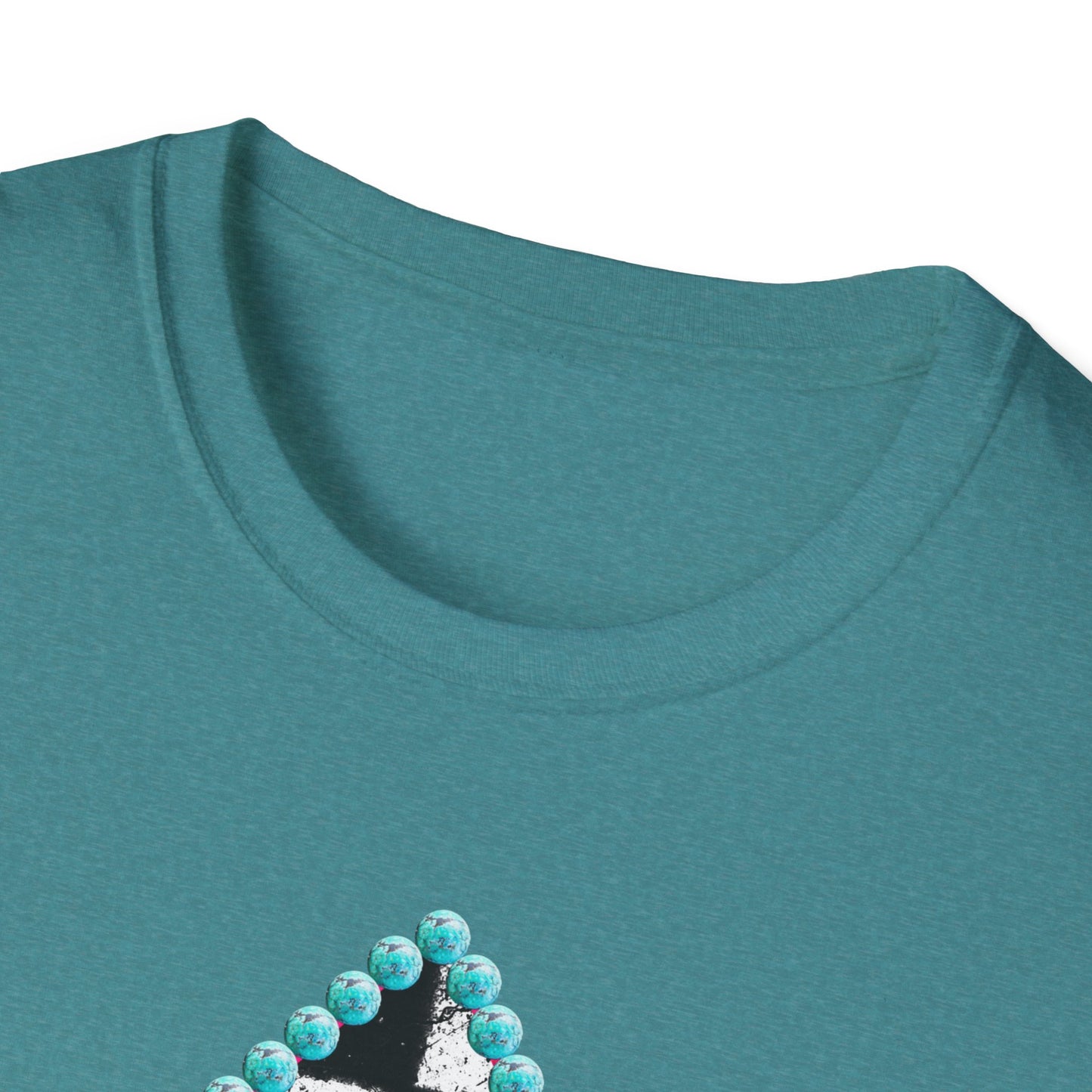 Teacher Checkered Spades T-Shirt