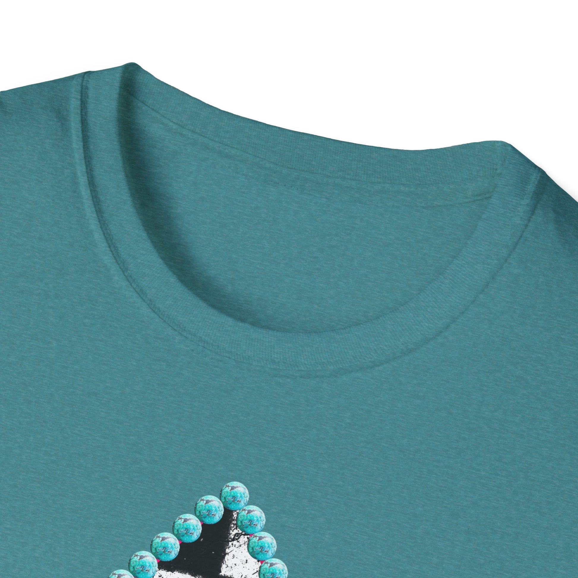 Teacher Checkered Spades T-Shirt