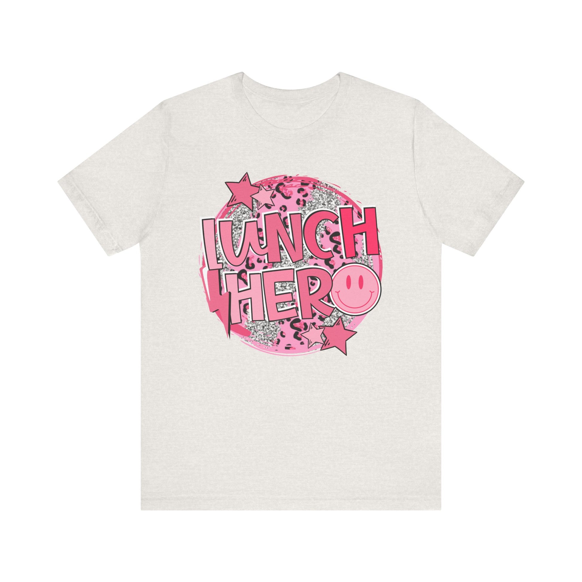 Lunch Hero Unisex Tee - Cafeteria Staff Shirt * Front Design Only