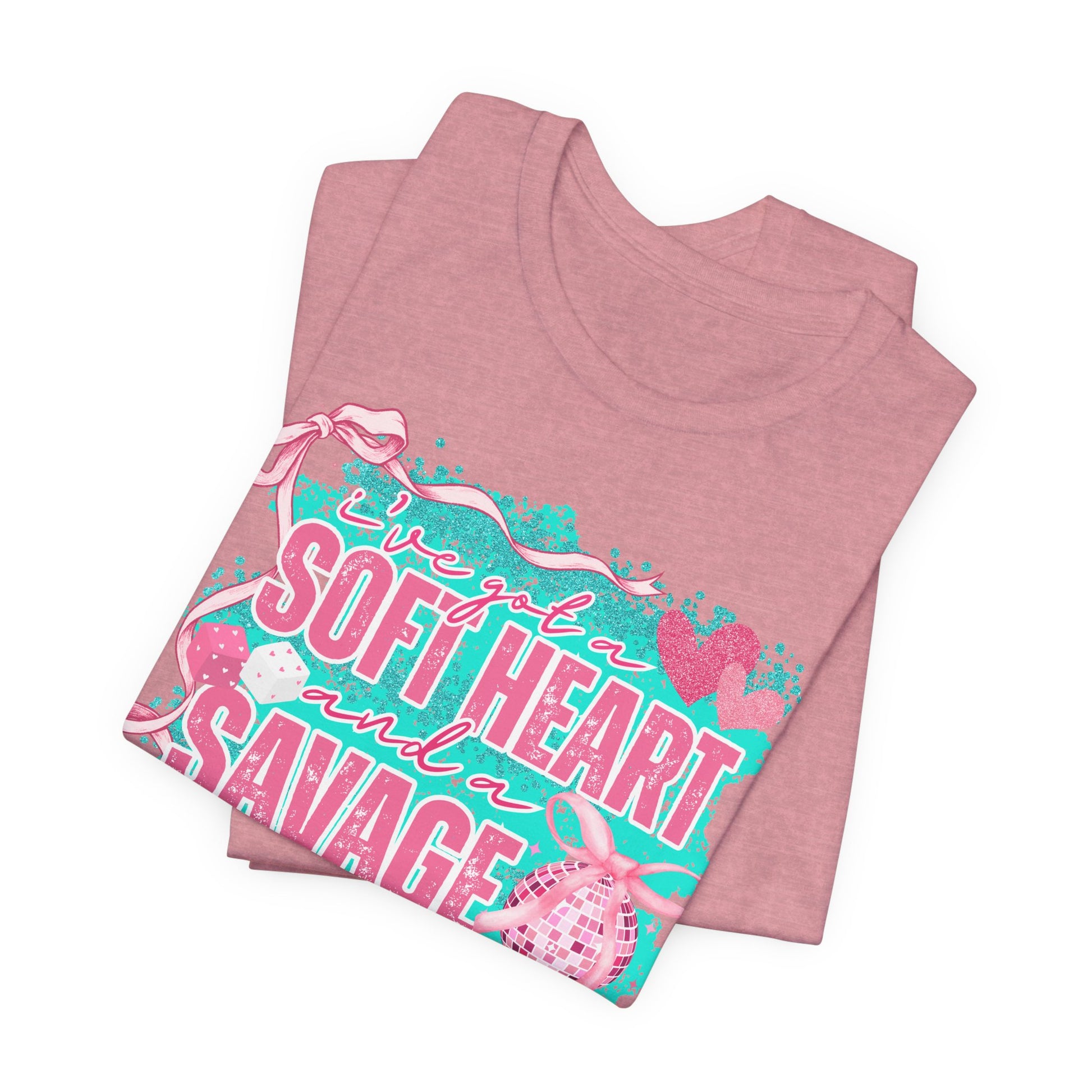 Savage Mouth Graphic Tee - Soft Hearted Apparel, Unisex T-Shirt, Trendy Casual Wear, Fun Gift for Friends, Statement Top