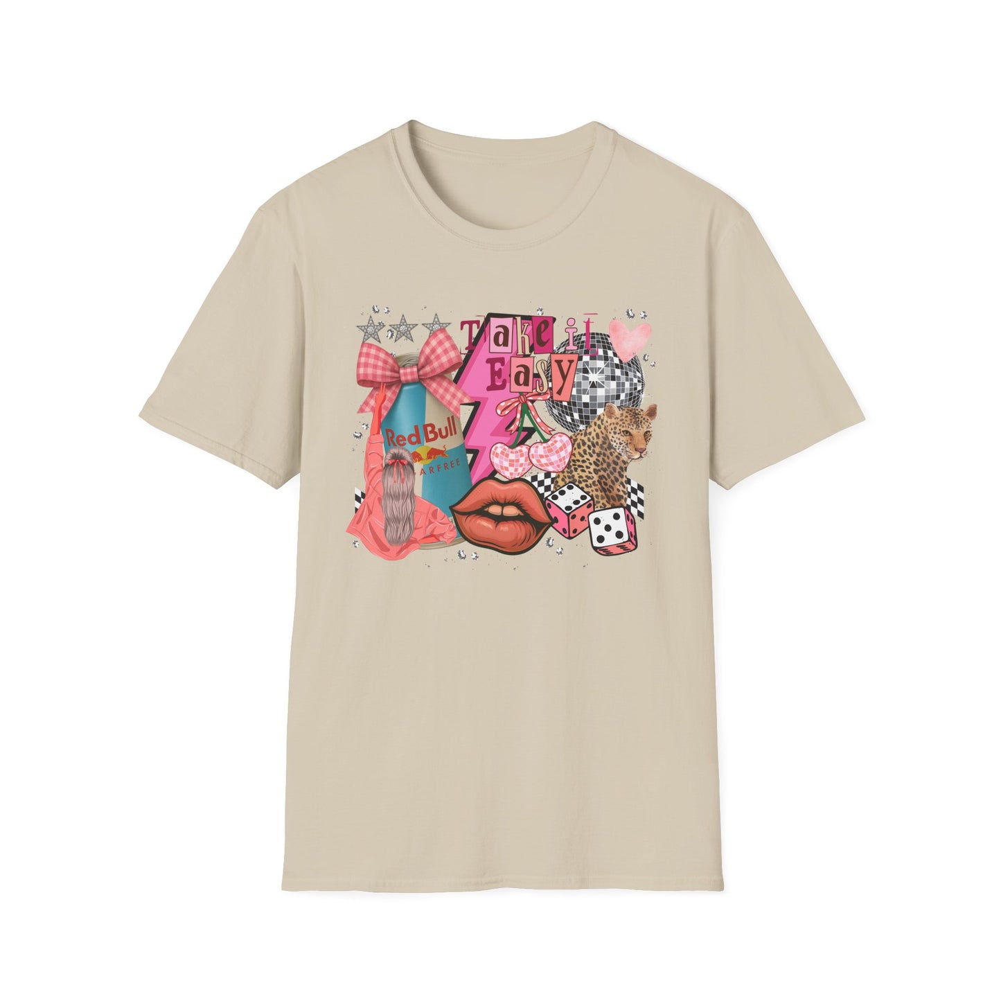 Sugar Free Red Bull Collage Unisex T-Shirt