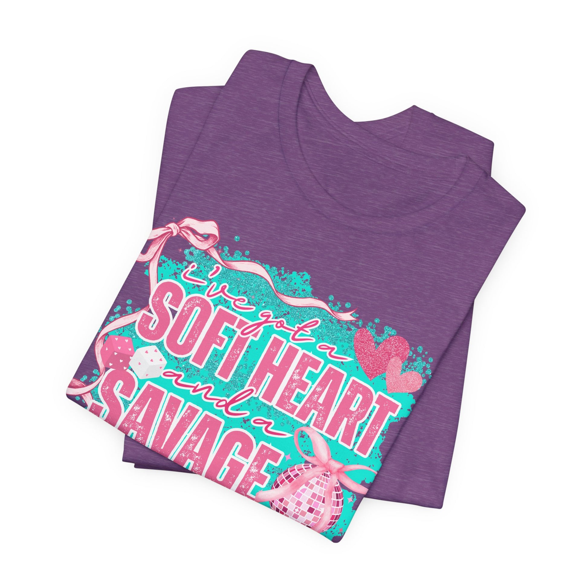 Savage Mouth Graphic Tee - Soft Hearted Apparel, Unisex T-Shirt, Trendy Casual Wear, Fun Gift for Friends, Statement Top