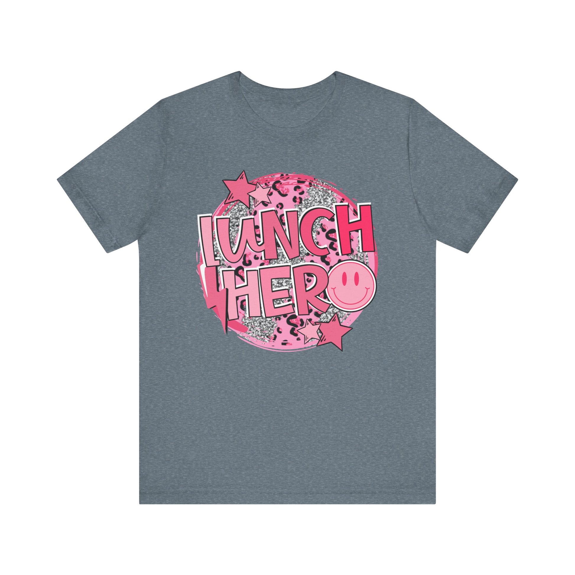 Lunch Hero Unisex Tee - Cafeteria Staff Shirt * Front Design Only