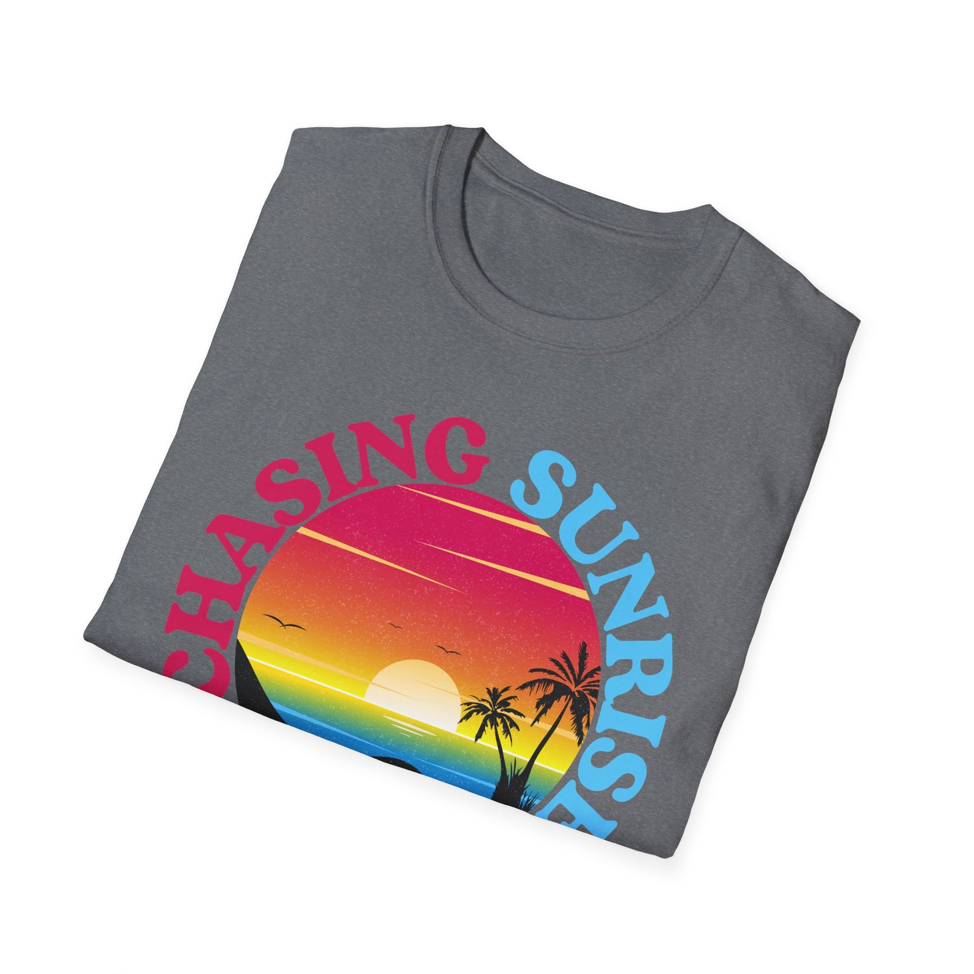 Chasing Sunrise, Finding Peace Unisex T-Shirt