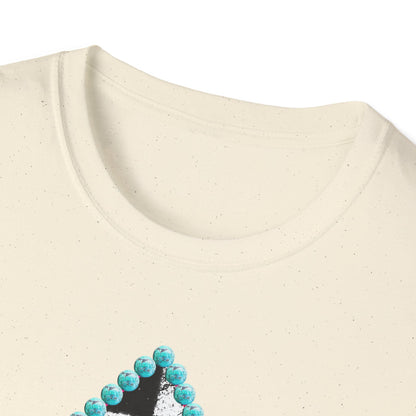 Social Worker Checkered Spades T-Shirt