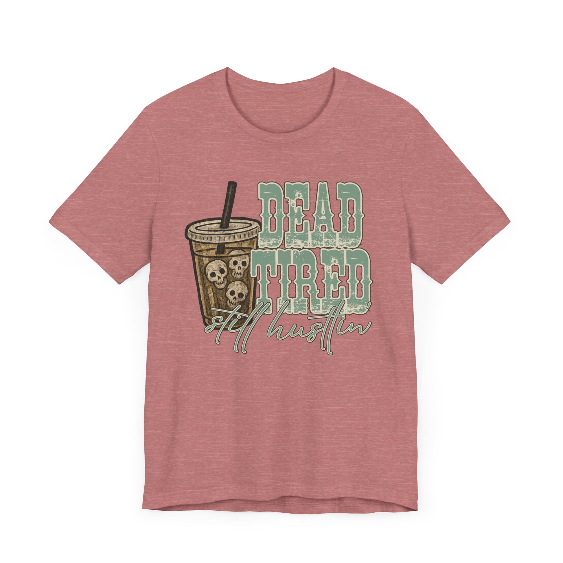 Skeleton Head Iced Coffee Unisex Tee