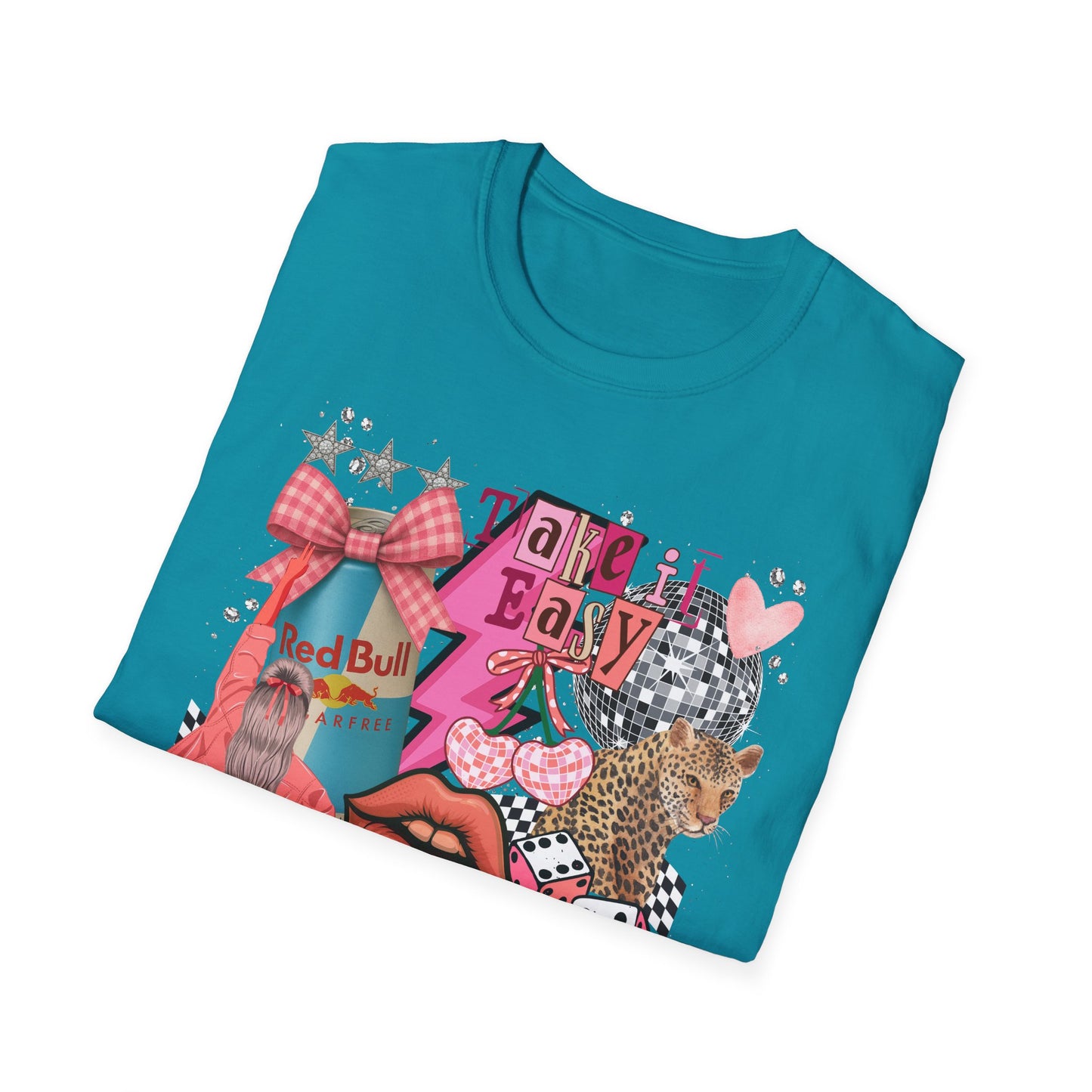 Sugar Free Red Bull Collage Unisex T-Shirt