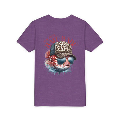 Kids Fishing Tee - CaffeinatedPlanner Family Exclusive Design: 'Bait Babe'