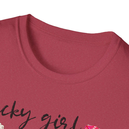 Leopard Lucky Girl T-Shirt