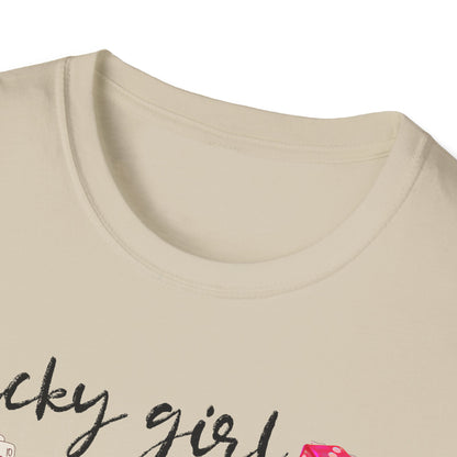 Leopard Lucky Girl T-Shirt