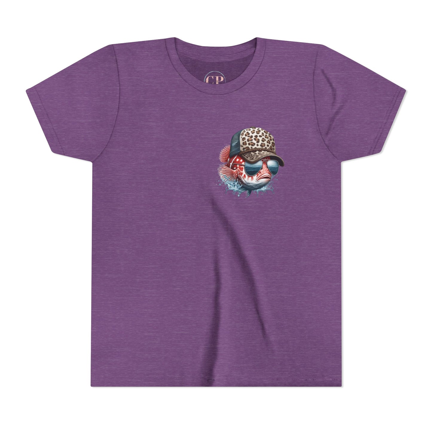 Kids Fishing Tee - CaffeinatedPlanner Family Exclusive Design: 'Bait Babe'