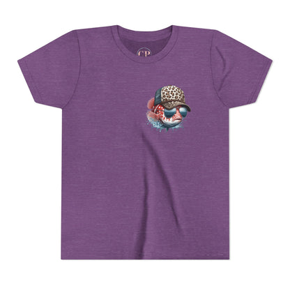 Kids Fishing Tee - CaffeinatedPlanner Family Exclusive Design: 'Bait Babe'