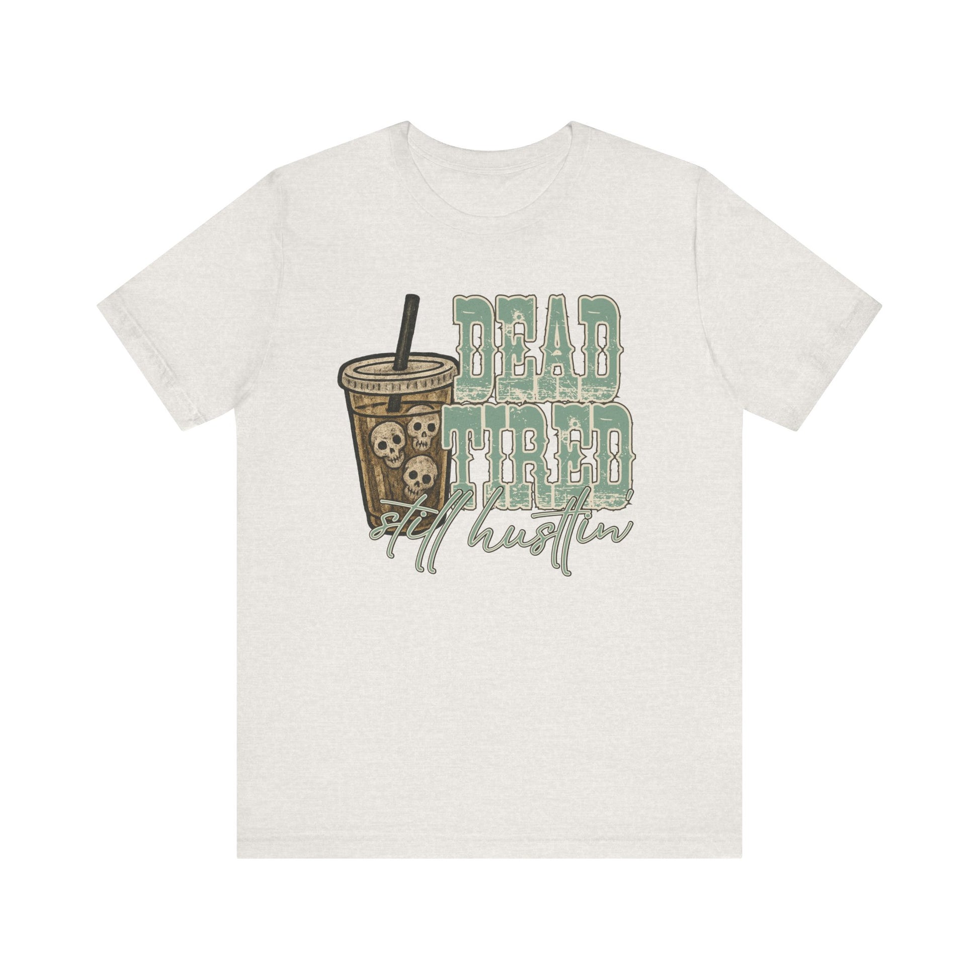 Skeleton Head Iced Coffee Unisex Tee