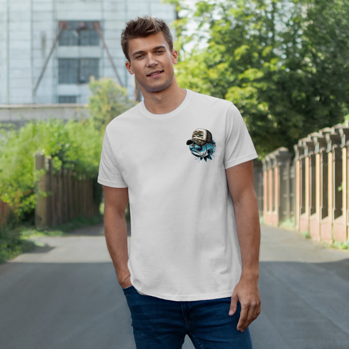 Fishing Enthusiast T-Shirt, Bait Boss Graphic Tee, Outdoor Apparel, Fishing Gift, Summer Outfit, Angler's Favorite