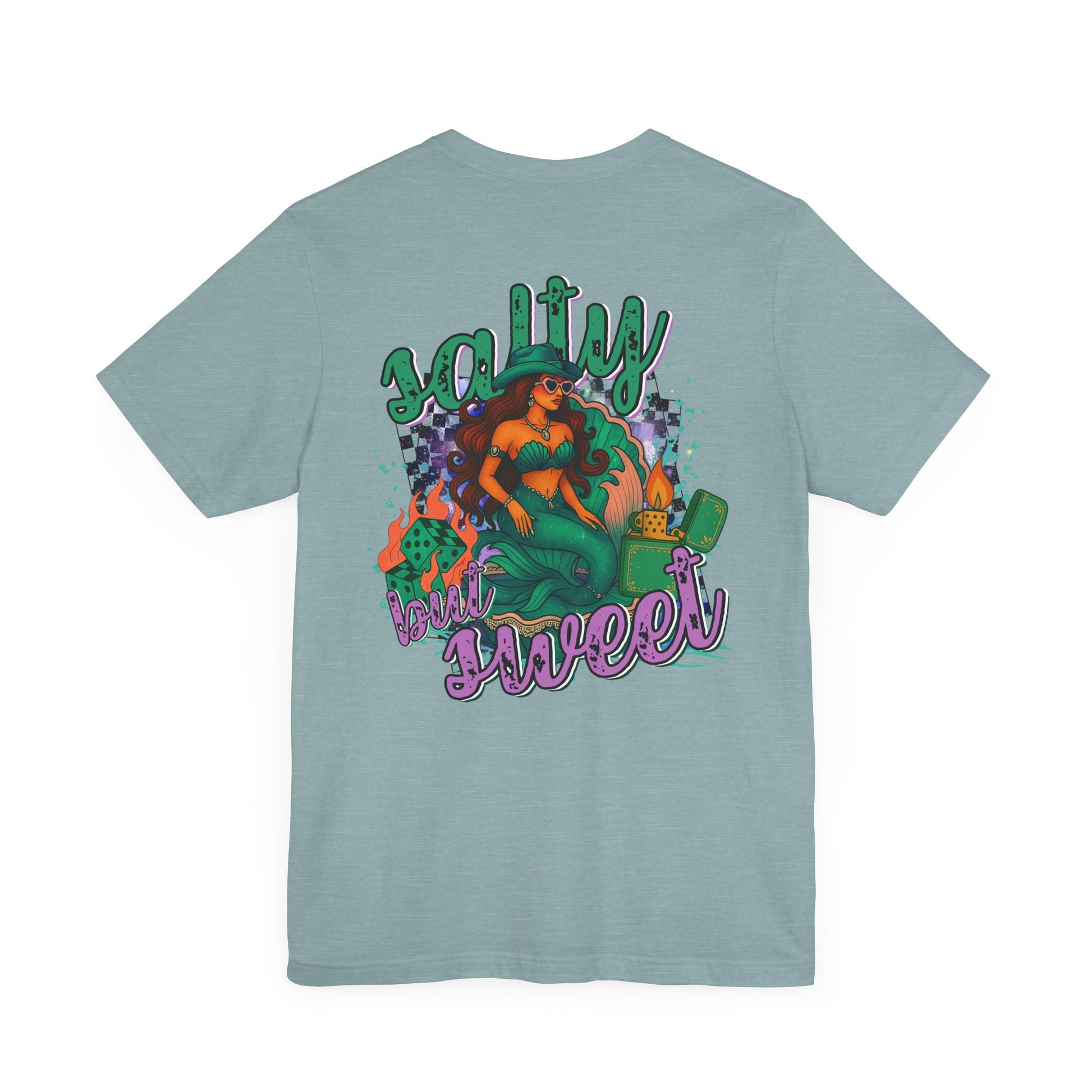Short Sleeve Tee - Western Mermaid Baddie Design