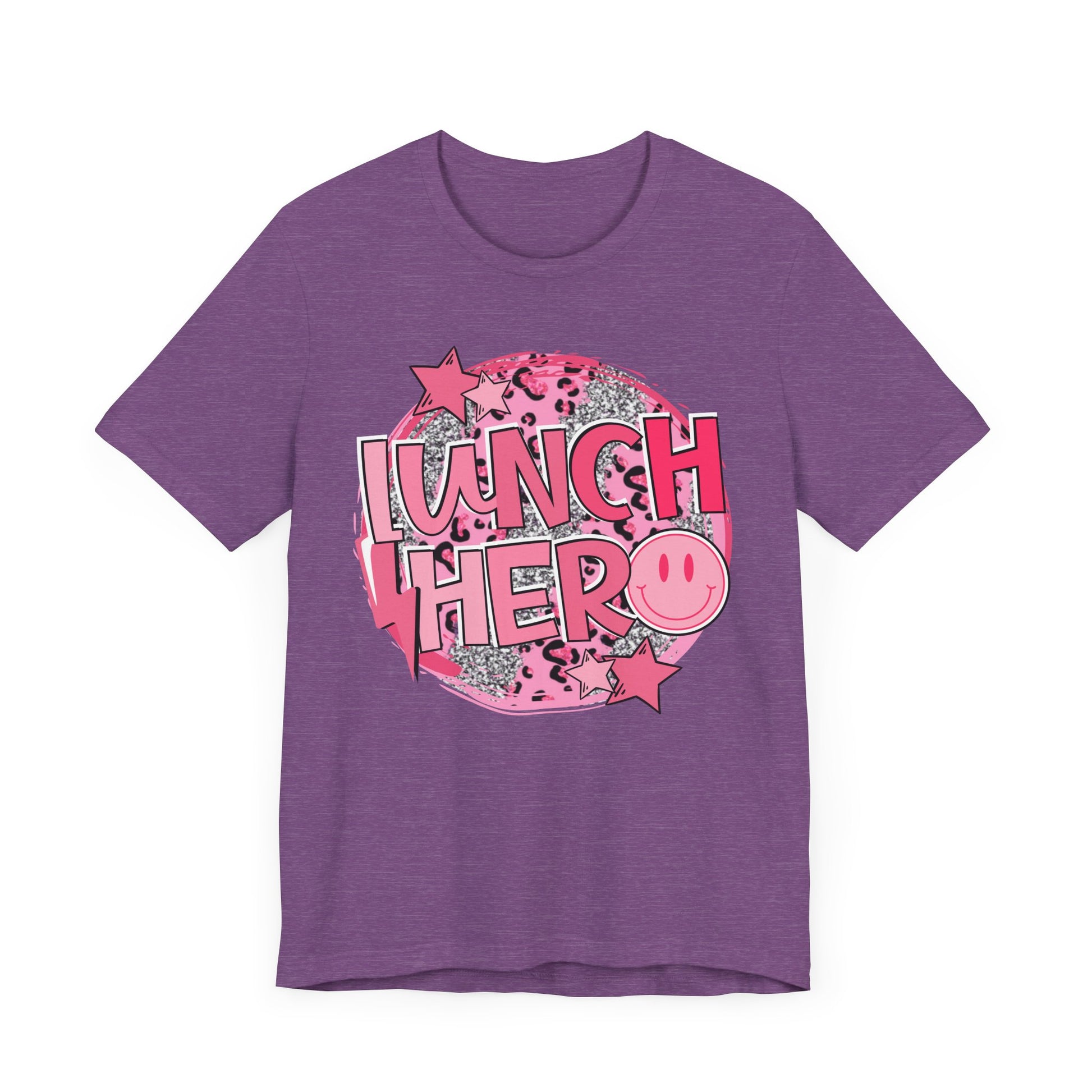 Lunch Hero Unisex Tee - Cafeteria Staff Shirt * Front Design Only