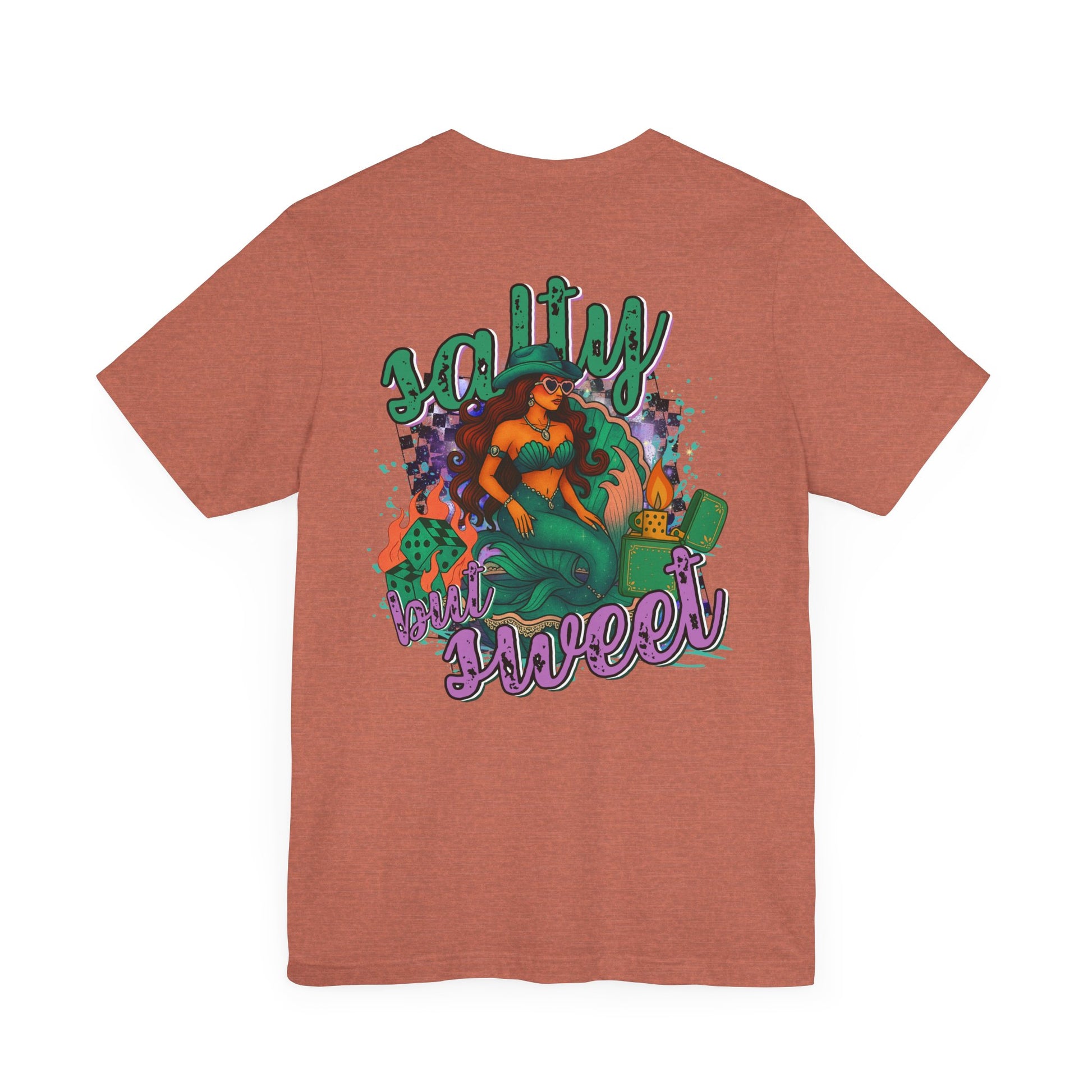 Short Sleeve Tee - Western Mermaid Baddie Design
