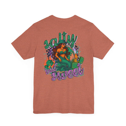 Short Sleeve Tee - Western Mermaid Baddie Design